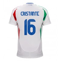Fotbalové Dres Itálie Bryan Cristante #16 Venkovní ME 2024 Krátký Rukáv
